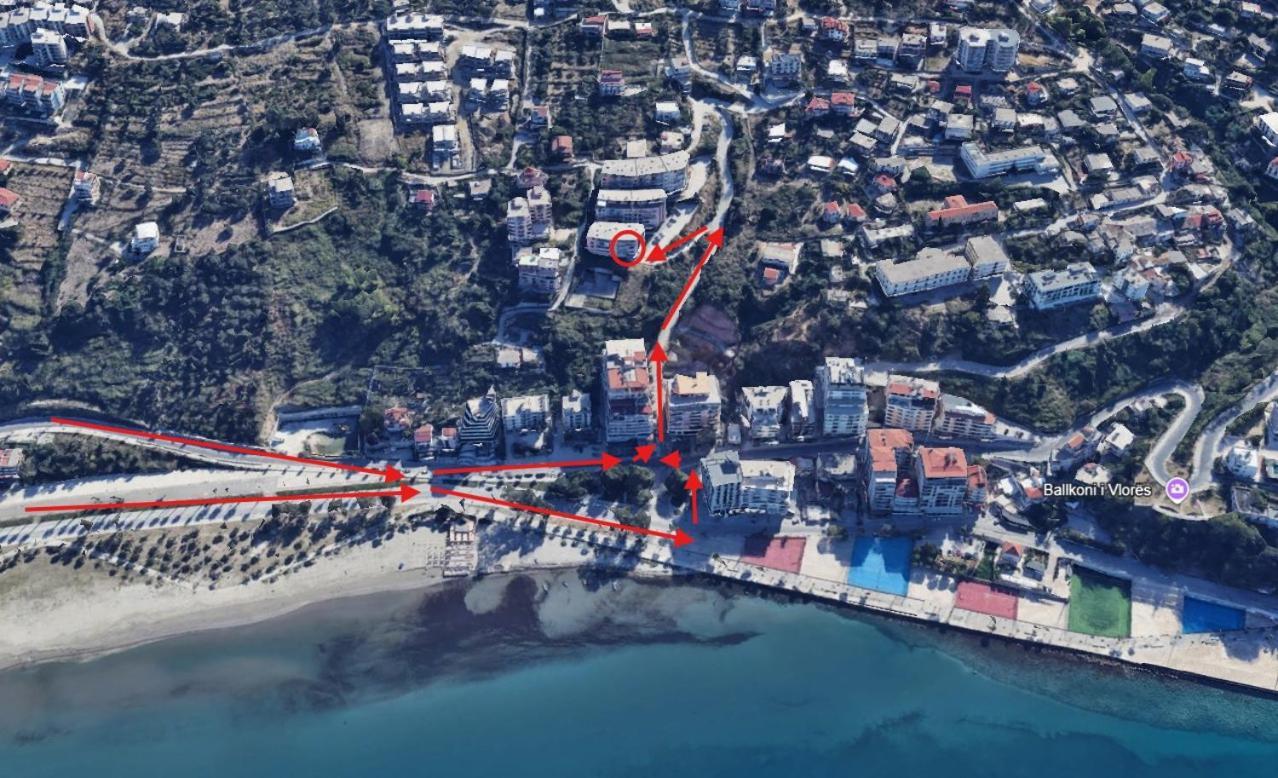 Sea View Apartment Vlorë Екстериор снимка
